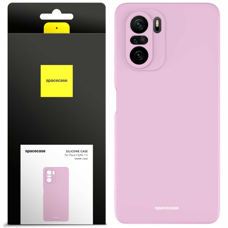 Spacecase Silicone Case Poco F3 / Mi 11i lilac