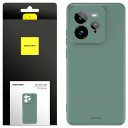 Etui silikonowe Spacecase Silicone Case do Realme GT7 Pro ciemno zielone