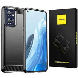 Spacecase Carbon Oppo Reno 7 5G czarny