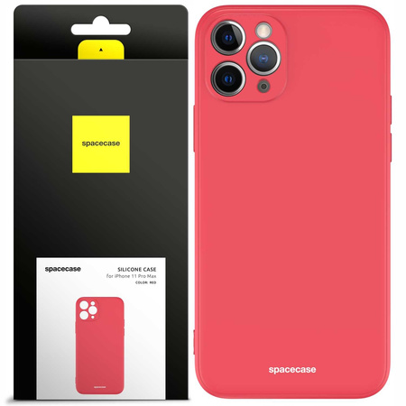 Spacecase Silicone Case iPhone 11 Pro Max red
