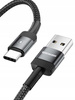 Spacecase USB-C Cable 2M 2.4A black