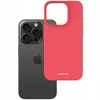 Spacecase Silicone Case iPhone 15 Pro red