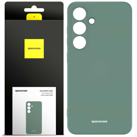 Spacecase Silicone Case Galaxy S24 dark green