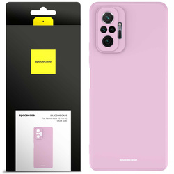 Spacecase Silicone Case Redmi Note 10 Pro lilac