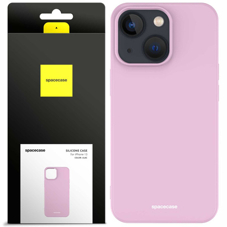 Etui silikonowe Spacecase Silicone Case do iPhone 13 liliowe