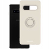 Etui Spacecase Silicone Ring do Galaxy S10 kremowe
