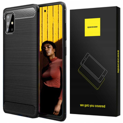 Spacecase Carbon Galaxy M51 czarny