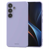 Etui silikonowe Spacecase Silicone Case do Galaxy S25 jasno fioletowe