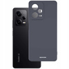 Spacecase Silicone Case Redmi Note 12 Pro 5G black