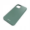 Etui silikonowe Spacecase Silicone Case do iPhone 12/12 Pro ciemno zielone