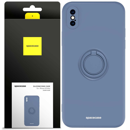 Spacecase Silicone Ring iPhone XS Max blue