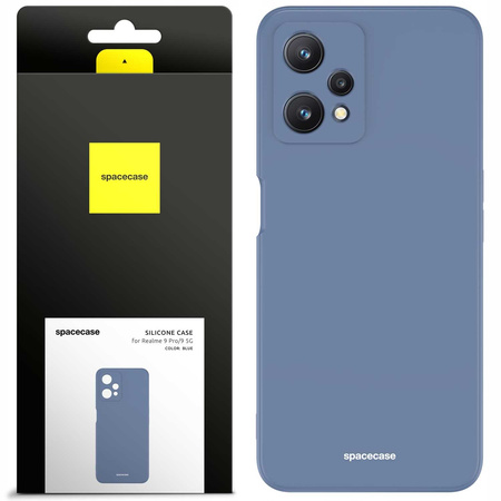 Etui silikonowe Spacecase Silicone Case do Realme 9 Pro/9 5G niebieskie