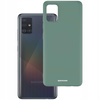 Spacecase Silicone Case Galaxy A71 dark green