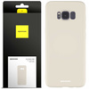 Etui silikonowe Spacecase Silicone Case do Galaxy S8+ kremowe