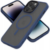 Etui Spacecase Hybrid Mag do iPhone 14 Pro Max granatowe