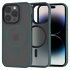Etui Spacecase Hybrid Mag do iPhone 14 Pro ciemno zielone