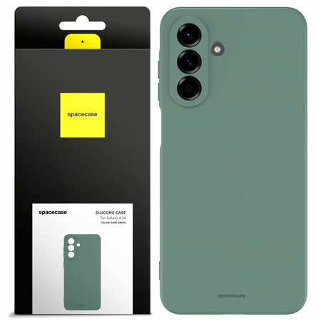 Spacecase Silicone Case 3.0 Galaxy A36 dark green