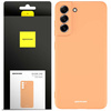 Etui silikonowe Spacecase Silicone Case do Galaxy S21 FE pomarańczowe