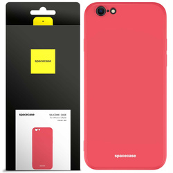 Spacecase Silicone Case iPhone 7/8/SE red