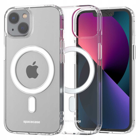 Etui Spacecase Clear Mag do iPhone 13 przezroczyste