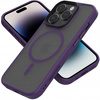 Etui Spacecase Hybrid Mag do iPhone 14 Pro fioletowe