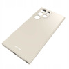 Etui silikonowe Spacecase Silicone Case do Galaxy S22 Ultra kremowe