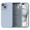 Spacecase Silicone Mag iPhone 15 baby blue