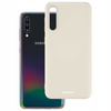 Etui silikonowe Spacecase Silicone Case do Galaxy A70 kremowe