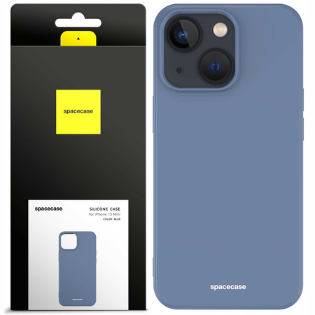 Spacecase Silicone Case iPhone 13 Mini blue