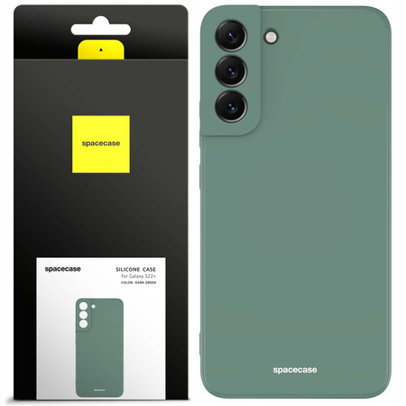 Spacecase Silicone Case Galaxy S22+ dark green