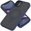 Etui Spacecase Hybrid Mag do iPhone 11 granatowe