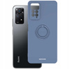 Etui Spacecase Silicone Ring do Redmi Note 11 Pro 4G/5G niebieskie