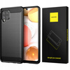 Spacecase Carbon Galaxy A42 5G czarny