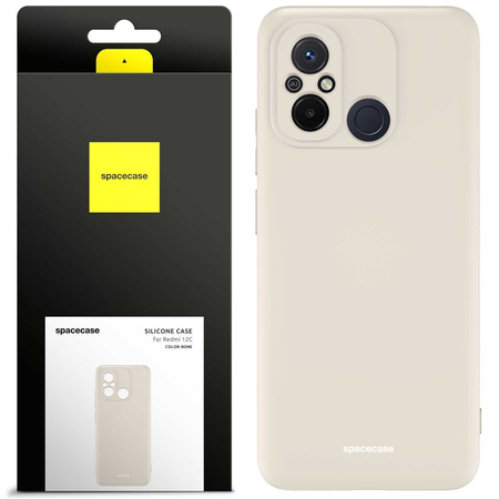Spacecase Silicone Case Redmi Redmi 12C bone