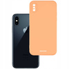 Etui silikonowe Spacecase Silicone Case do iPhone XS Max pomarańczowe