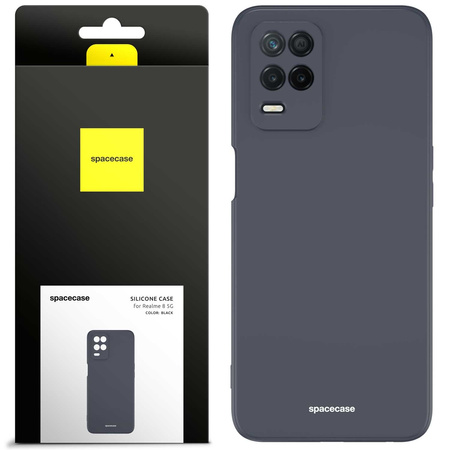Spacecase Silicone Case Realme 8 5G black