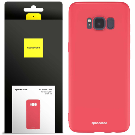 Etui silikonowe Spacecase Silicone Case do Galaxy S8+ czerwone