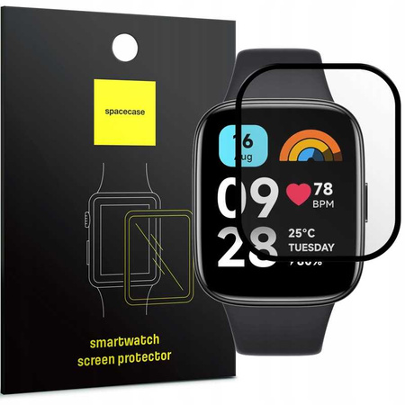 Szkło hybrydowe Spacecase Hybrid Glass do Redmi Watch 3 Active