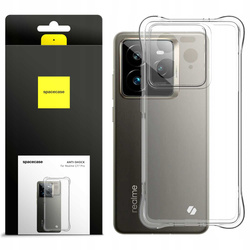Etui Spacecase Anti-shock do Realme GT7 Pro przezroczyste