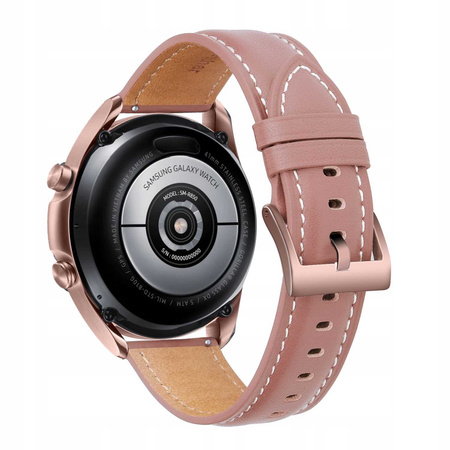 Spacecase Leather Strap 22 mm pink