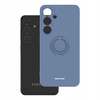 Etui Spacecase Silicone Ring do Galaxy S24 niebieskie