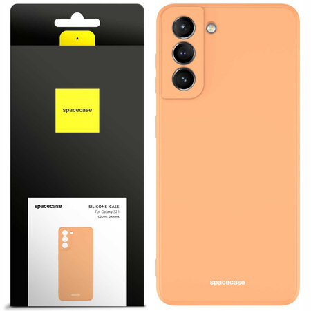 Spacecase Silicone Case Galaxy S21 orange