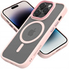 Etui Spacecase Hybrid Mag do iPhone 14 Pro różowe