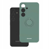 Spacecase Silicone Ring Galaxy S24 dark green