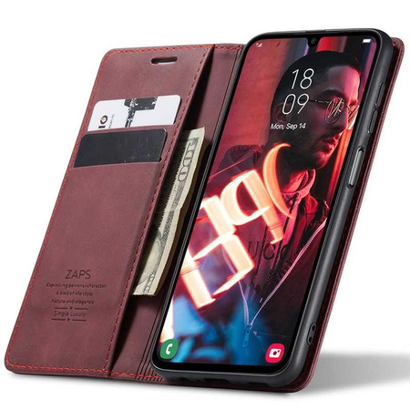 Spacecase Wallet Galaxy A24 red