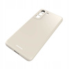 Etui silikonowe Spacecase Silicone Case do Galaxy S21 FE kremowe