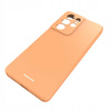 Etui silikonowe Spacecase Silicone Case do Galaxy S21 Ultra pomarańczowe