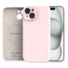 Spacecase Silicone Mag iPhone 15 baby pink
