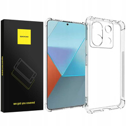 Etui Spacecase Anti-shock do Redmi Note 13 5G przezroczyste