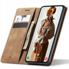 Etui z klapką Spacecase Wallet do Galaxy A32 5G jasno brązowe